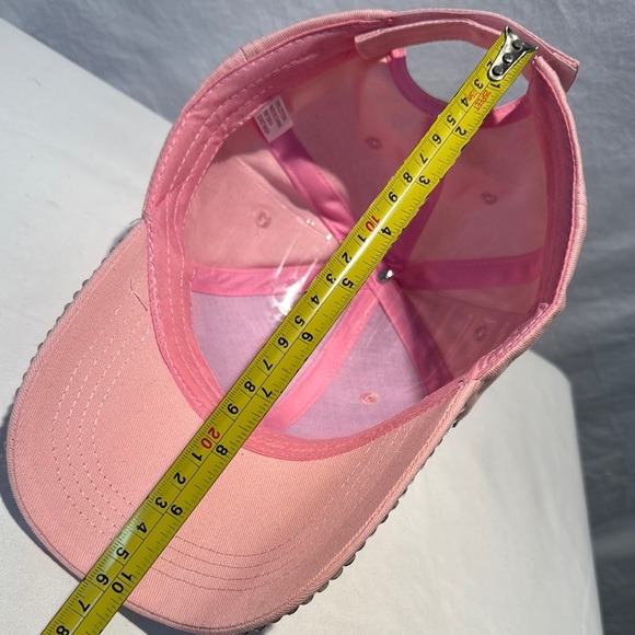 Pink Rhinestone Embellished Cap - Picture 10 of 10